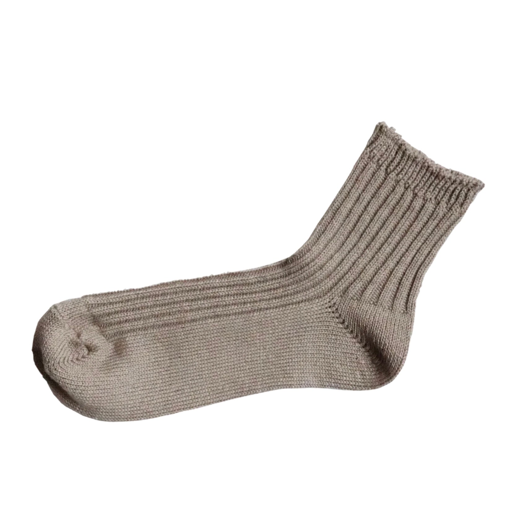 Nishiguchi Kutsushita Socks - Linen Ribbed Praha - The Flower Crate