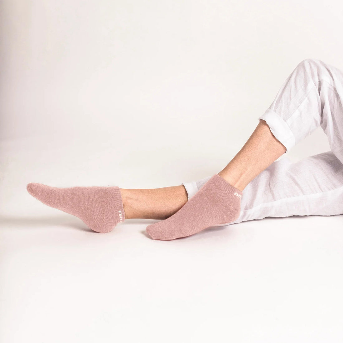 Nooan Socks - Napier, Pink Marshmallow - The Flower Crate