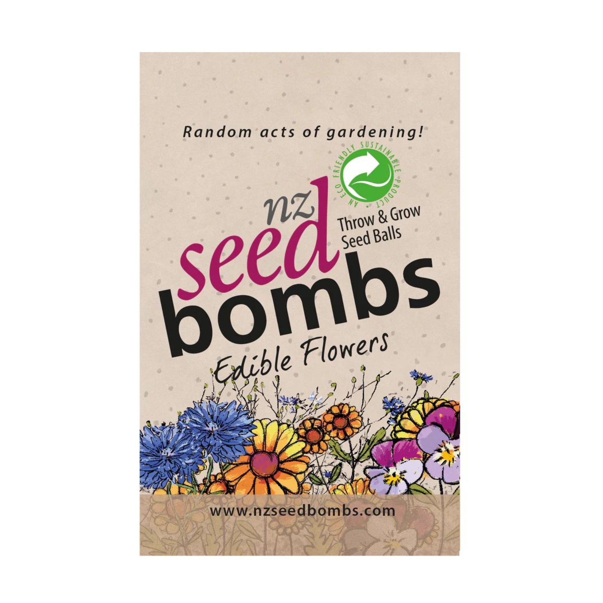 NZ Seed Bombs - The Flower Crate