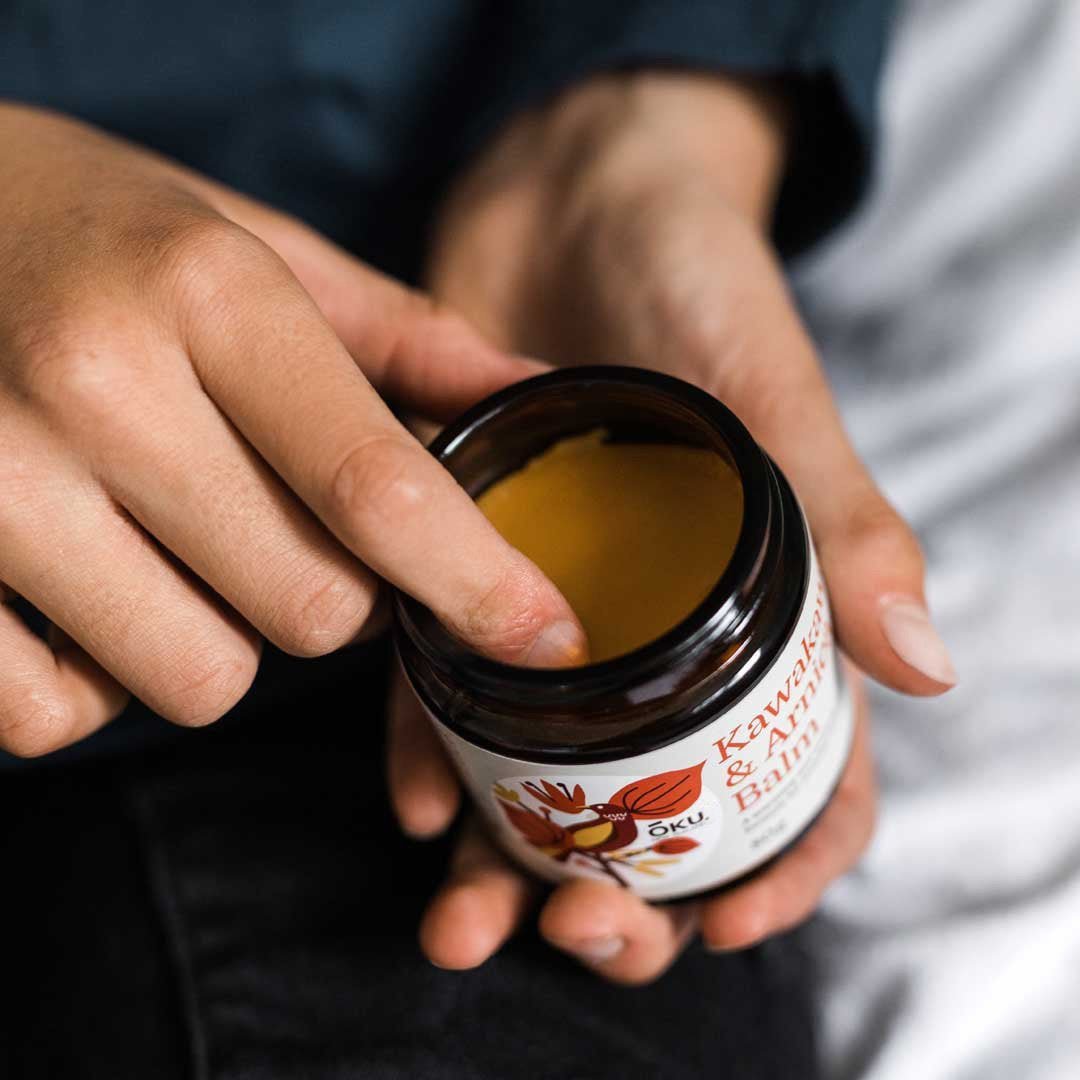 Ōku - Kawakawa & Arnica Balm - The Flower Crate