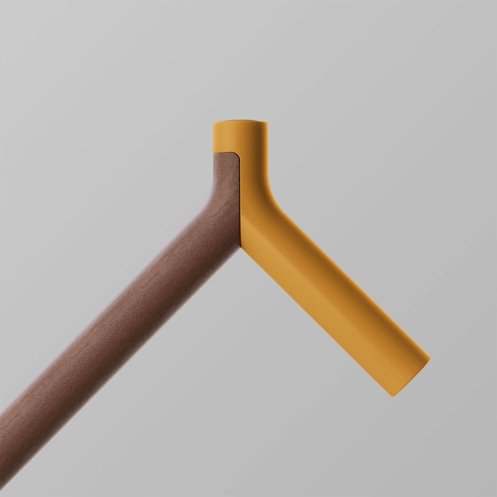 Ooak - Uno Walking Stick, Kōwhai & Walnut - The Flower Crate