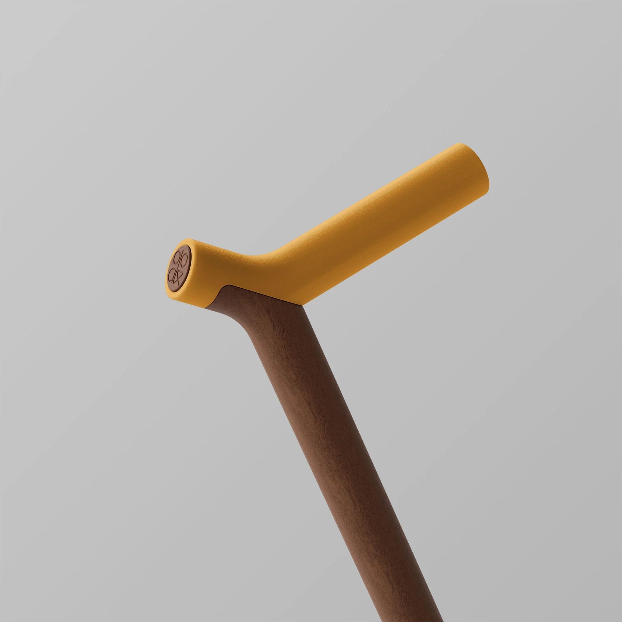 Ooak - Uno Walking Stick, Kōwhai & Walnut - The Flower Crate
