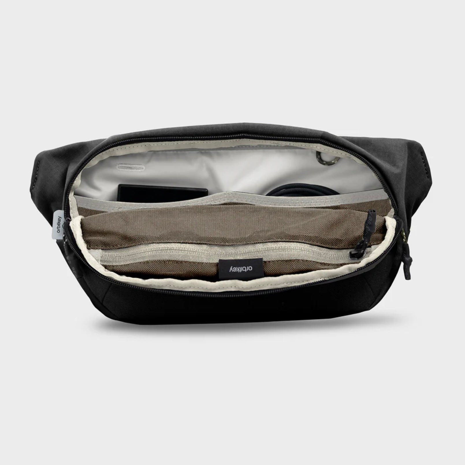 Orbitkey - Urban Sling Bag 4L, Black - The Flower Crate