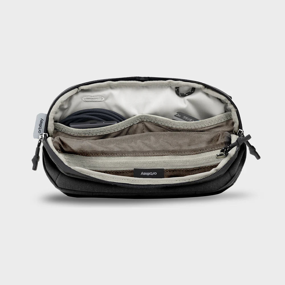 Orbitkey - Urban Sling Bag Mini, Black - The Flower Crate