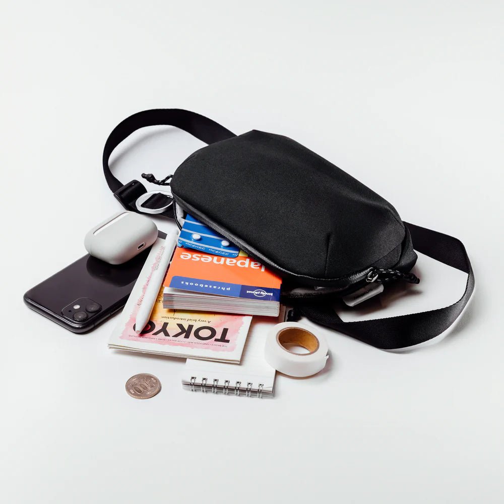 Orbitkey - Urban Sling Bag Mini, Black - The Flower Crate