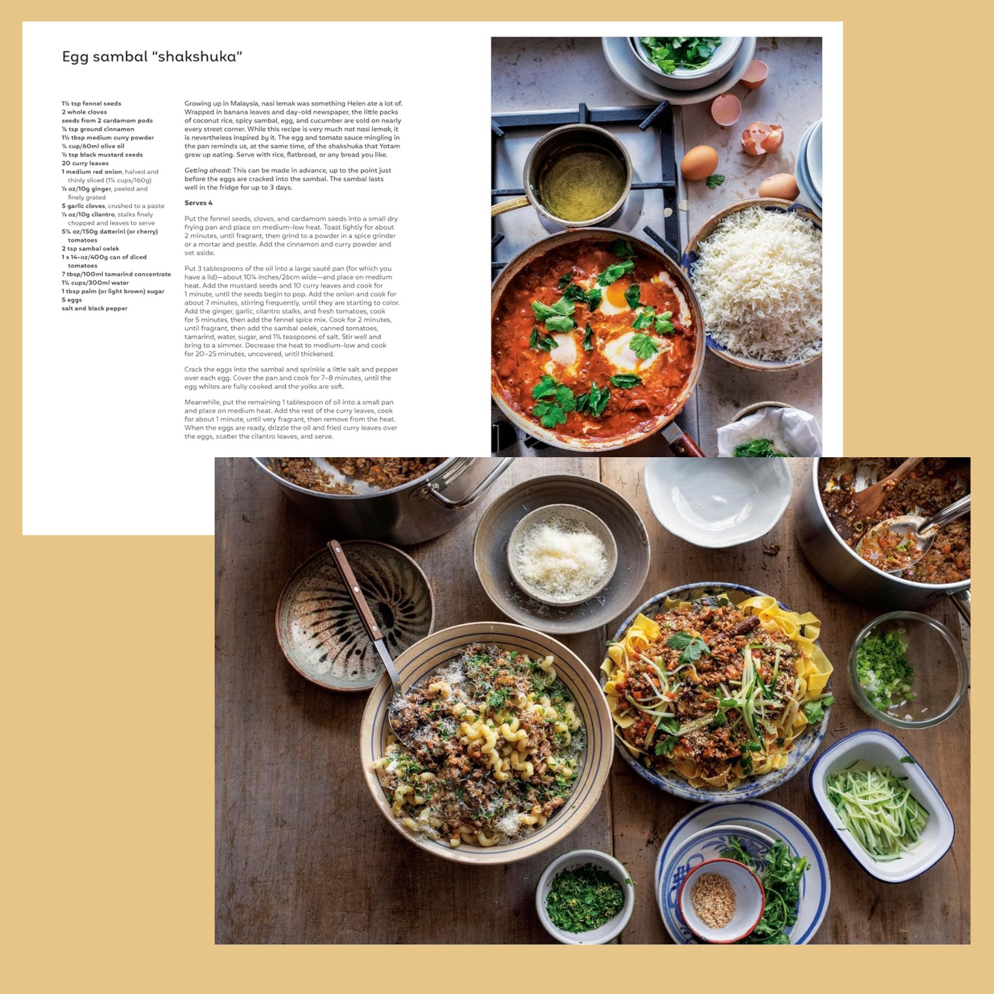 Ottolenghi - COMFORT Cookbook - The Flower Crate