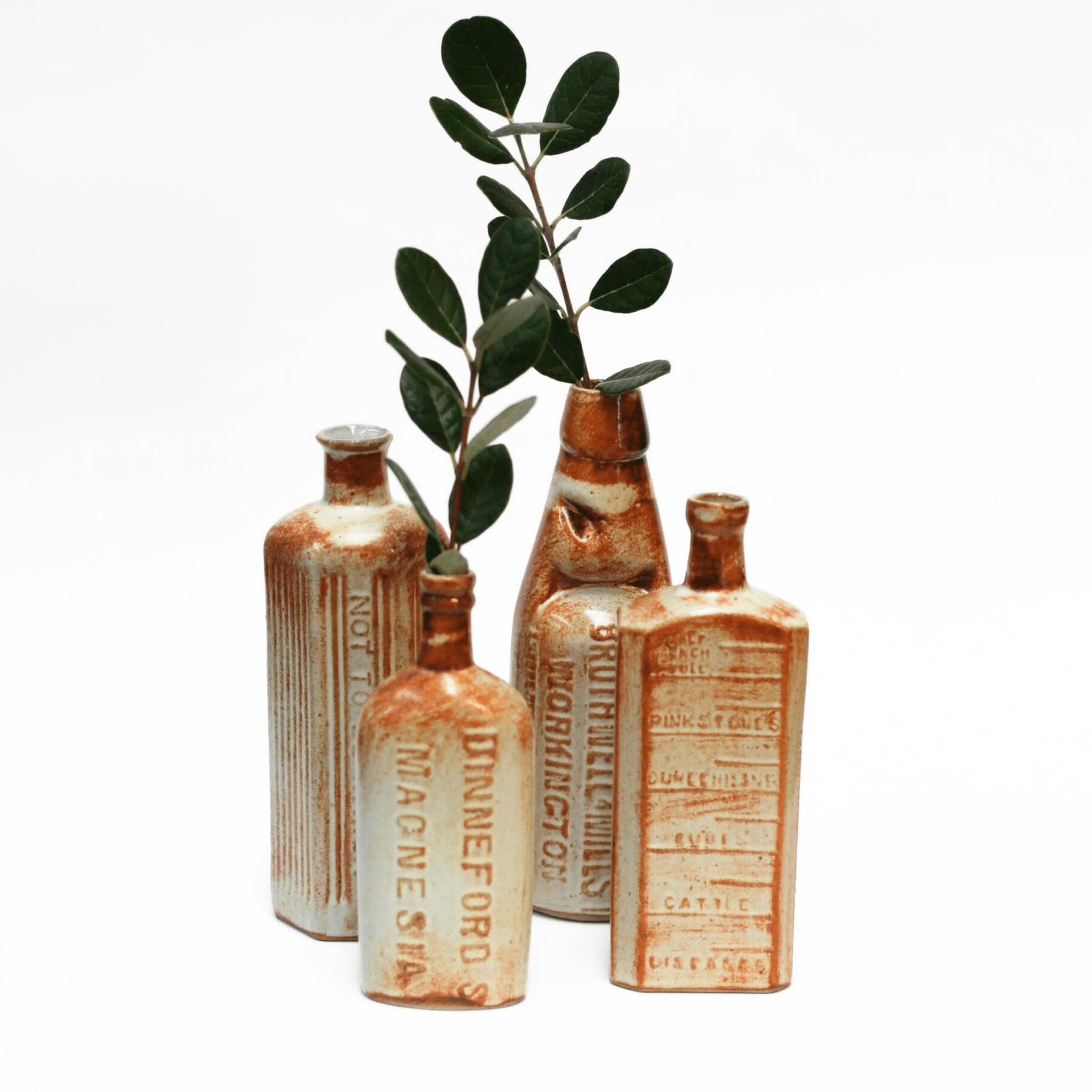 Ouseburn Pottery - Ceramic Bottles - The Flower Crate