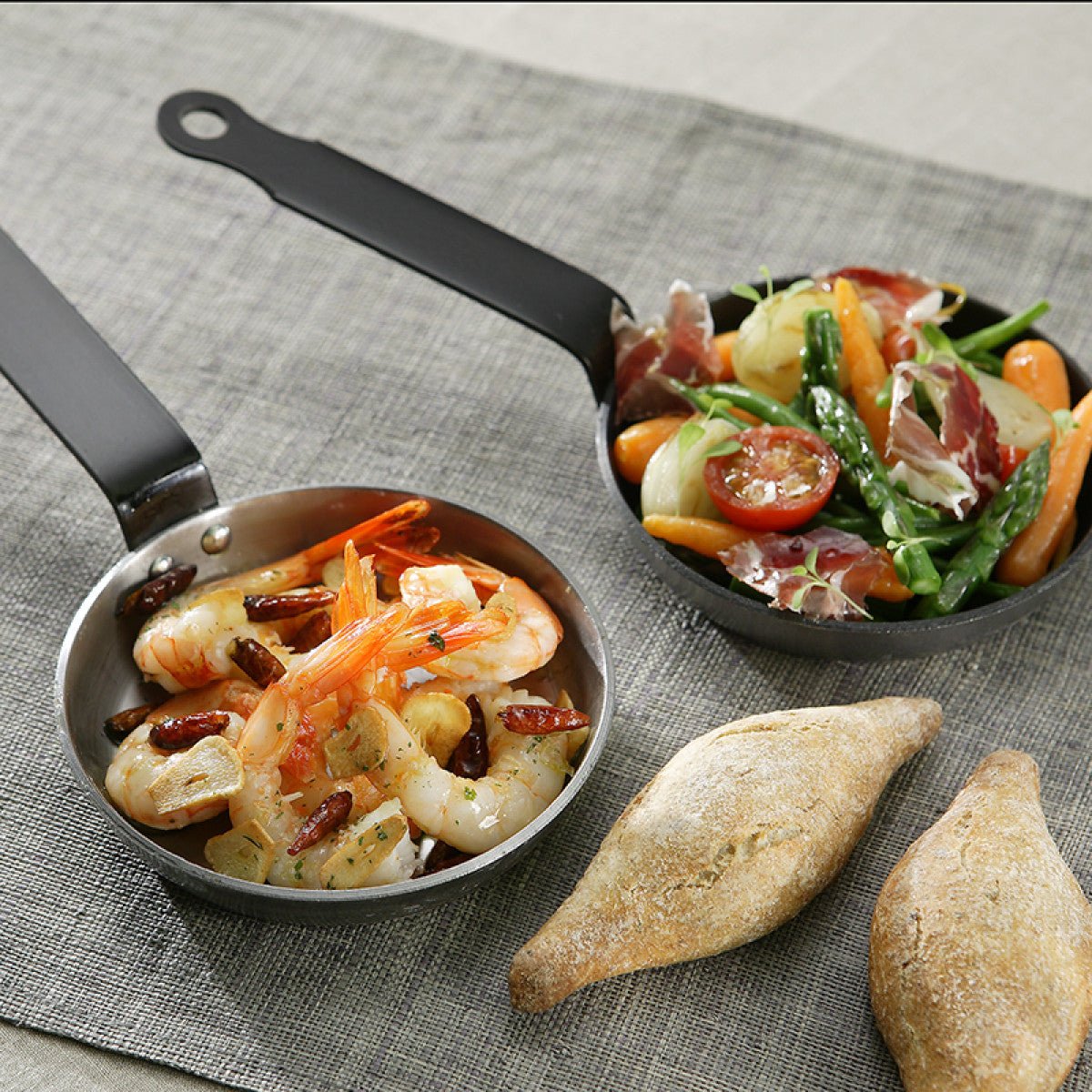 Pata Negra - Heavy Steel Fry Pan - The Flower Crate