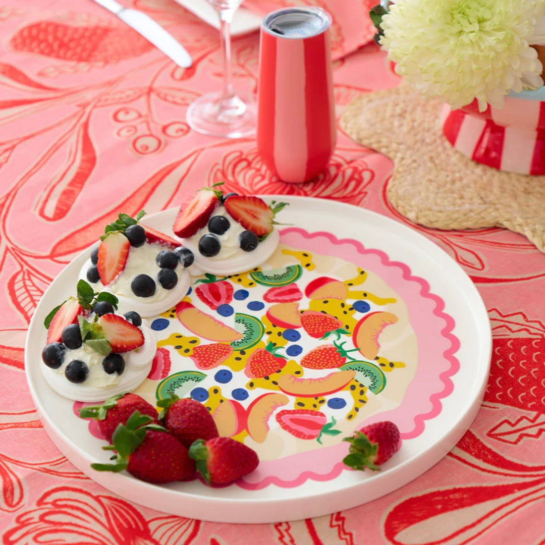 Pavlova Serving Plate - The Flower Crate