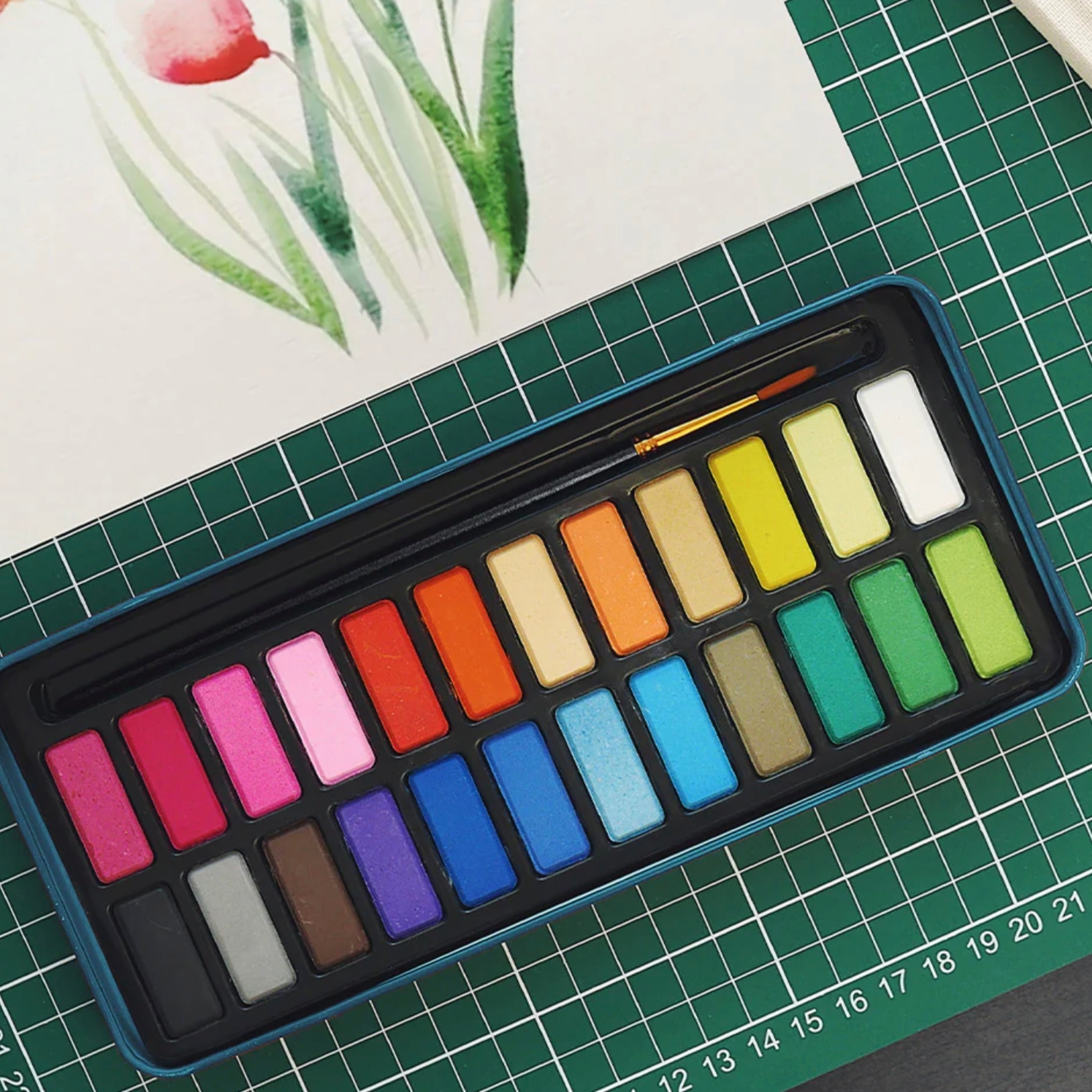 Printworks - Aquarelle Watercolour Set - The Flower Crate