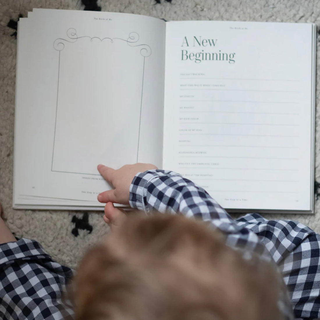 Printworks - My First Years Fill - In Book - The Flower Crate