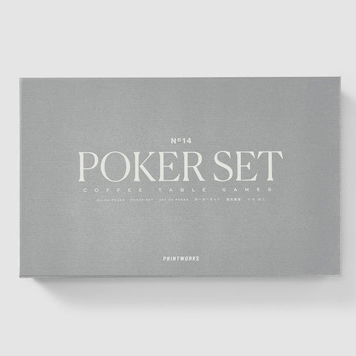 Printworks - Poker Set - The Flower Crate