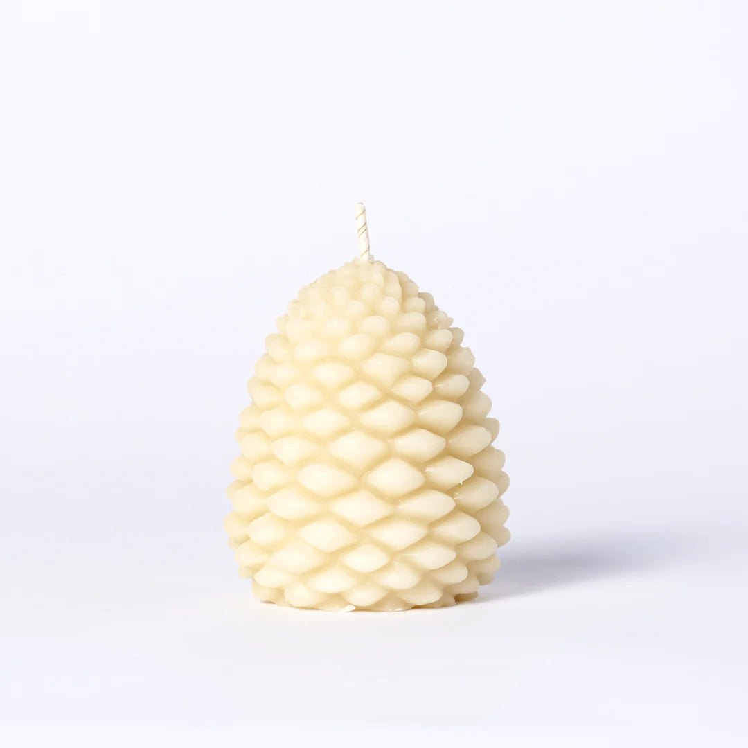 Queen B - Large Pine Cone Candle - The Flower Crate