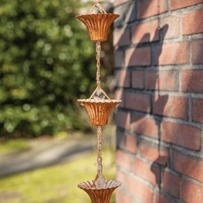 Rain Chain - Copper - The Flower Crate