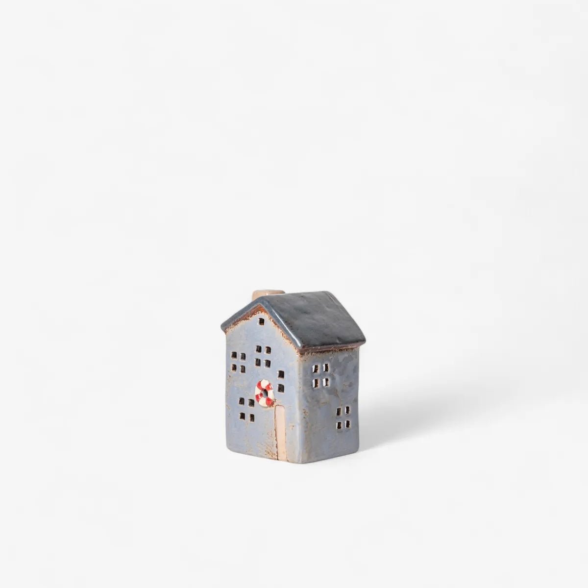 Saint Malo Tea Light House with Buoy - The Flower Crate