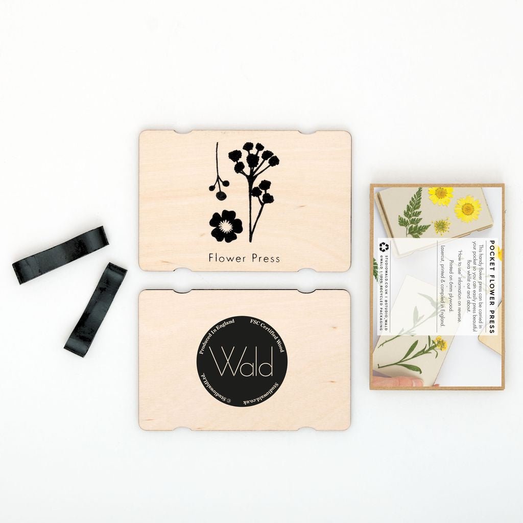 Silhouette Pocket Flower Press - The Flower Crate