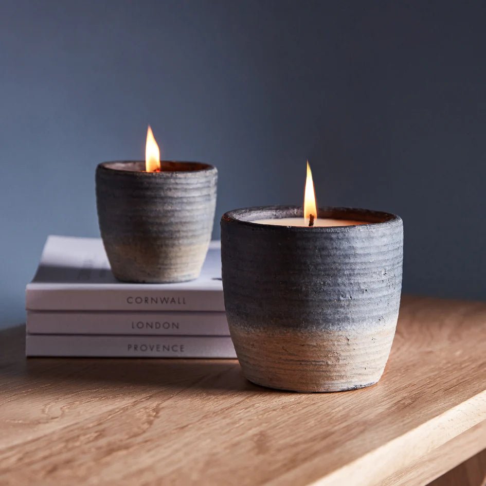 St. Eval - Coastal Potted Candle, Samphire & Sage - The Flower Crate