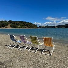 Striped Deckchair - The Flower Crate
