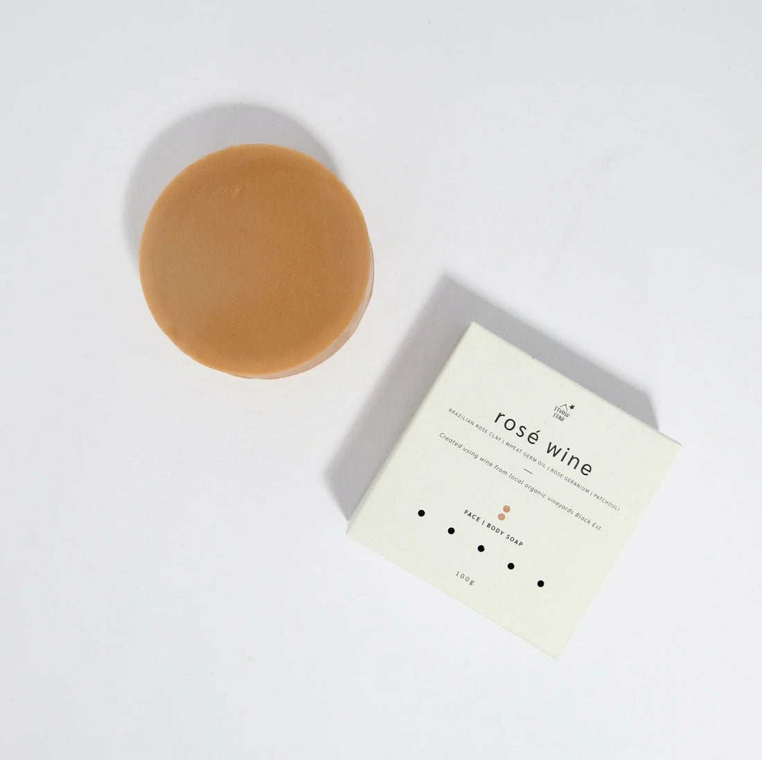 Studio Star | Rosé Wine Face + Body Soap - The Flower Crate