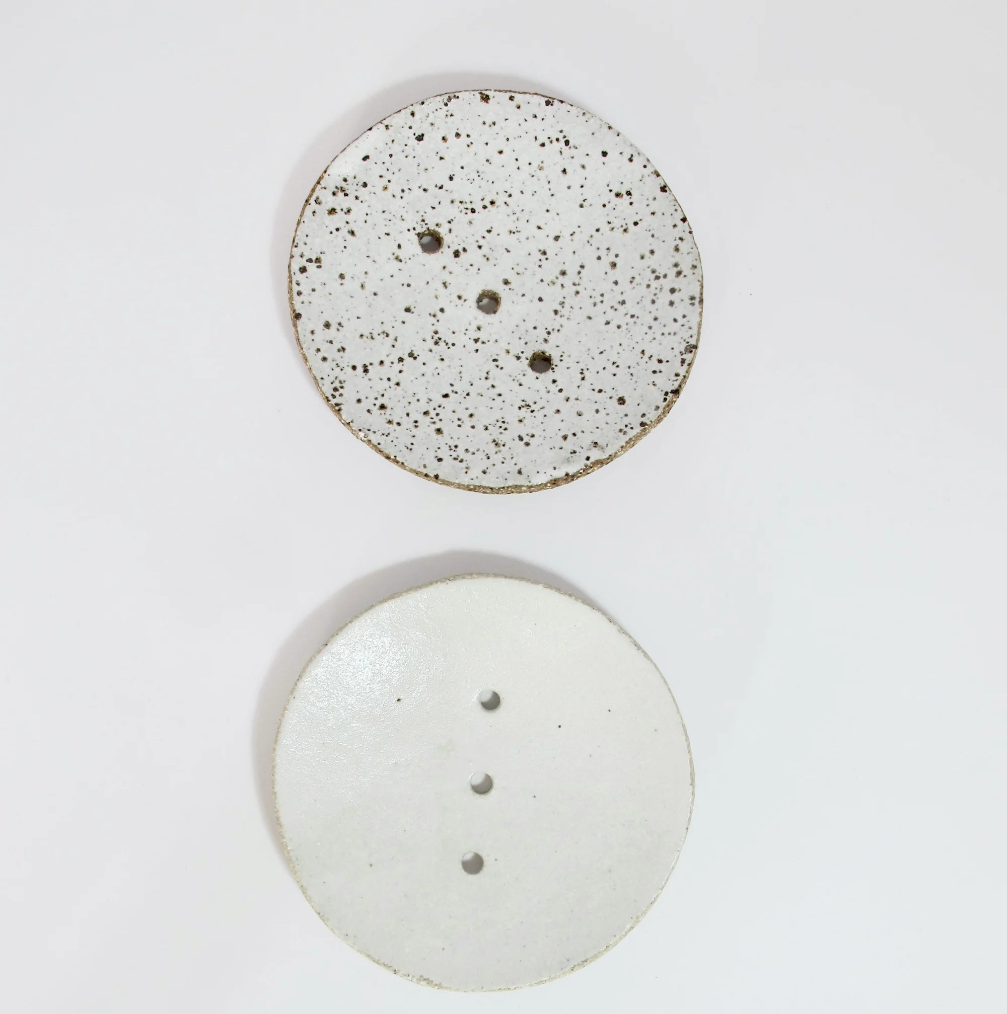 Studio Star | White Ceramic Soap Dish - The Flower Crate