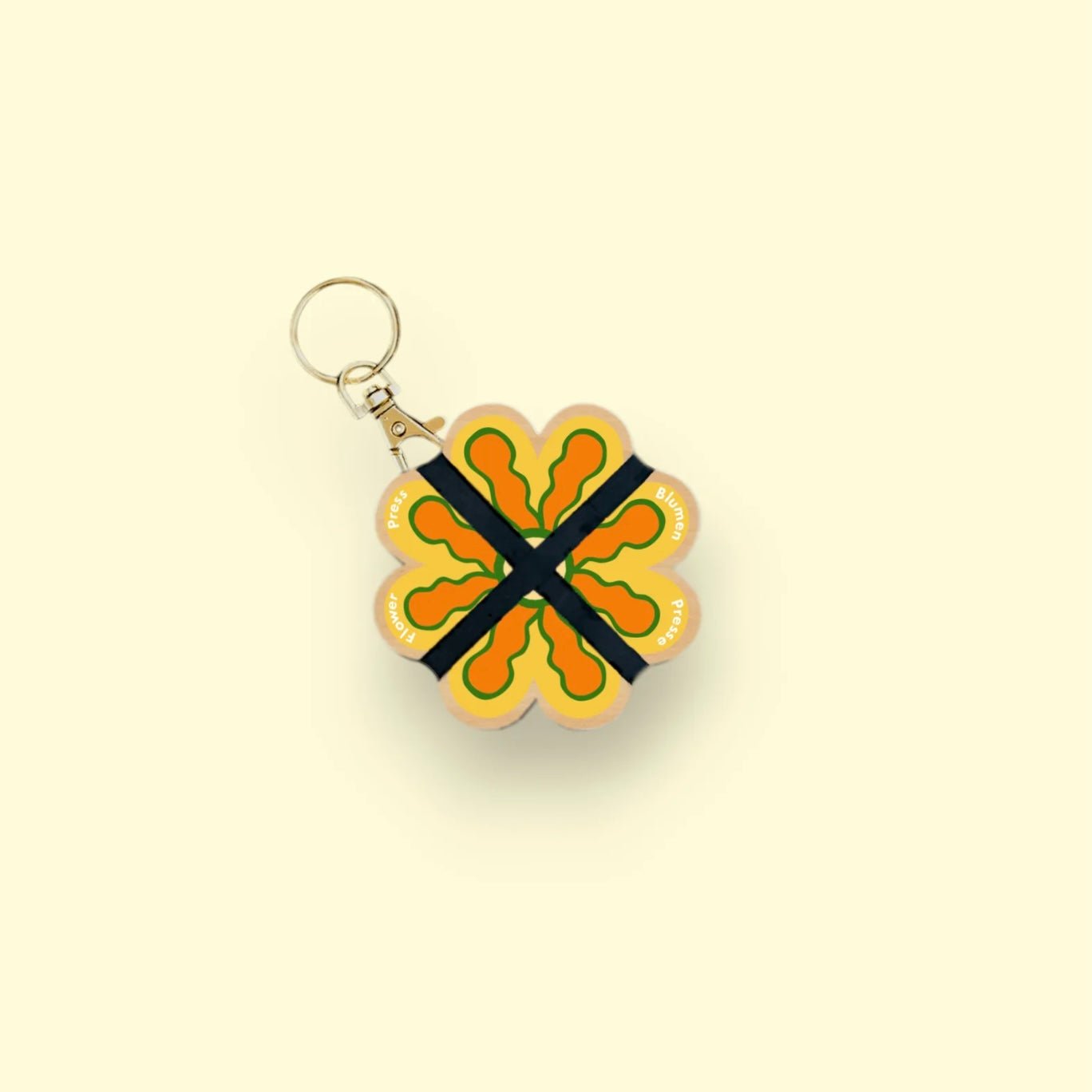 Studio Wald - Keyring Flower Press - The Flower Crate