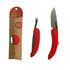 Svord Knives - 3” Peasant Knife, Red - The Flower Crate