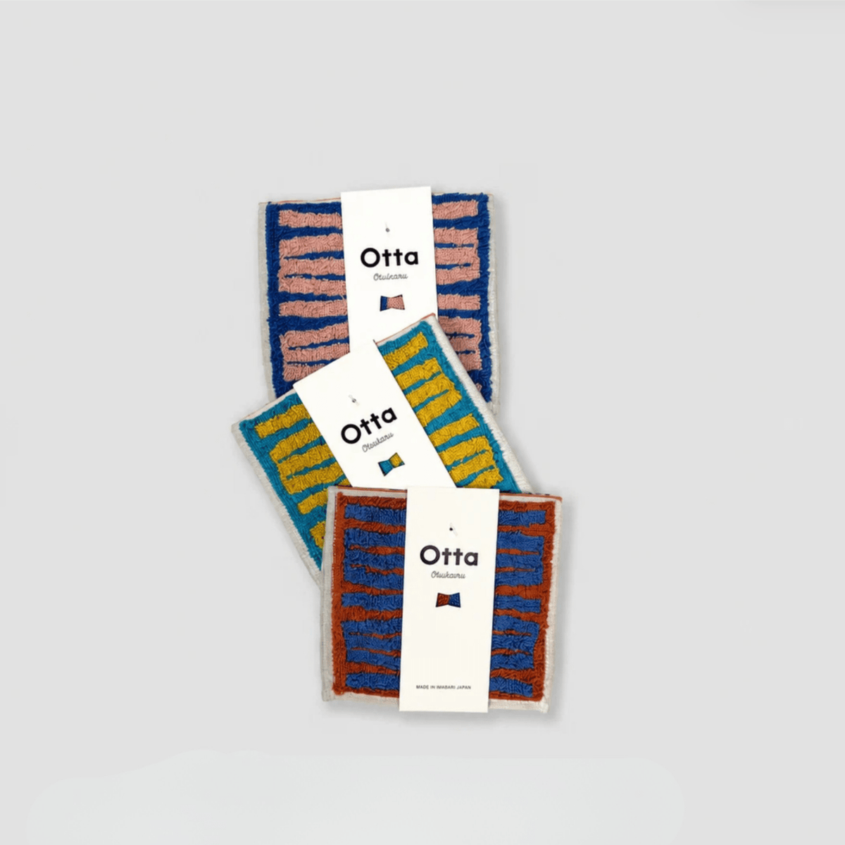 Tanaka Industries Inc - Otta Compact Face Towel Set - The Flower Crate