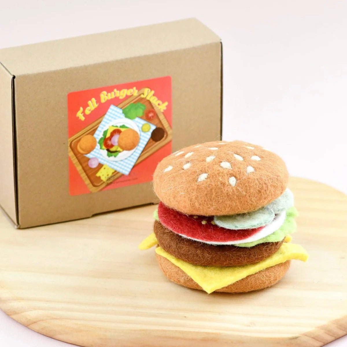 Tara Treasures - Felt Burger Stack - The Flower Crate