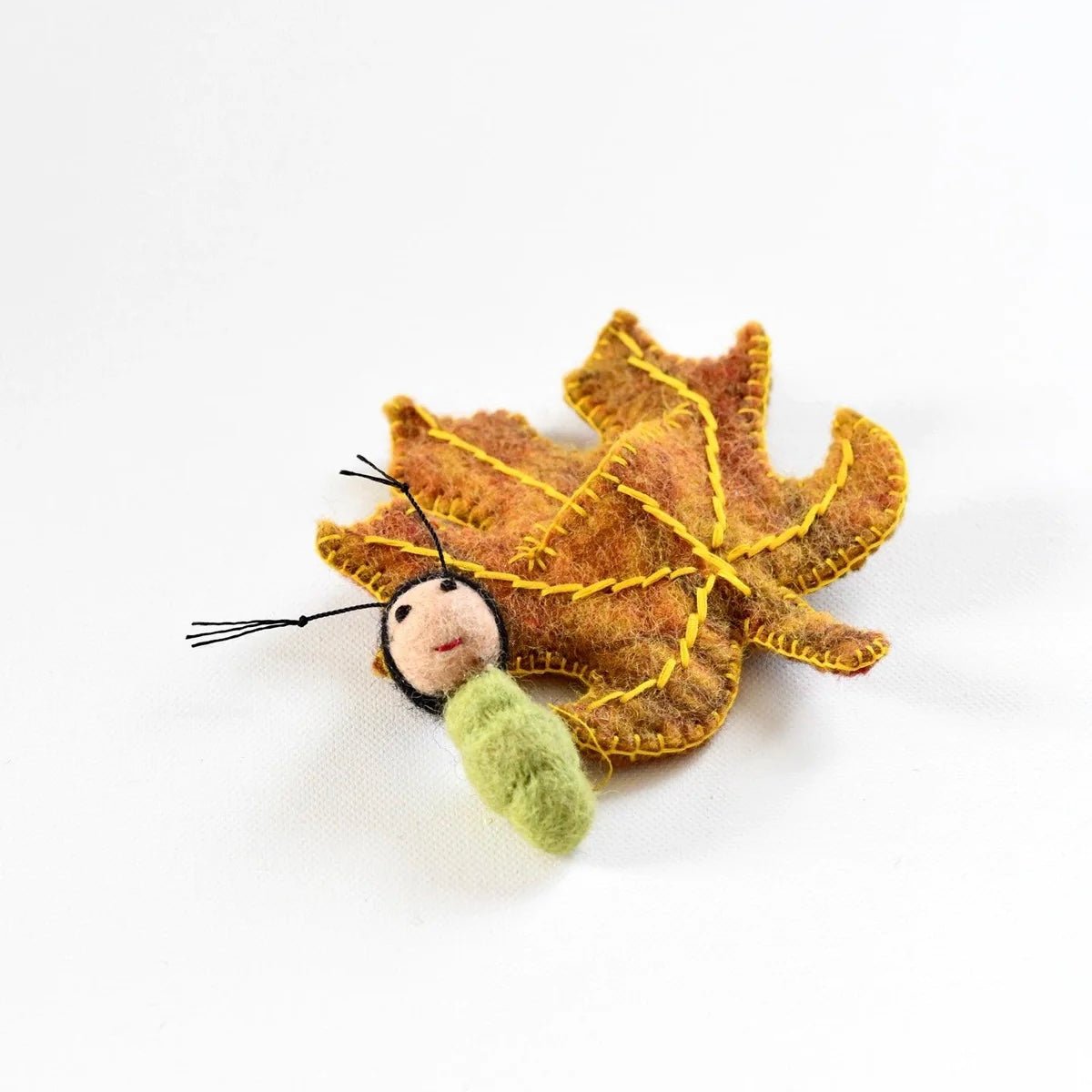 Tara Treasures - Felt Maple Leaf Baby - The Flower Crate