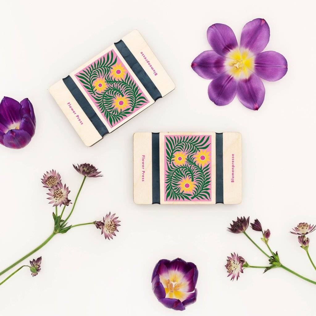 Teasel Pocket Flower Press - The Flower Crate