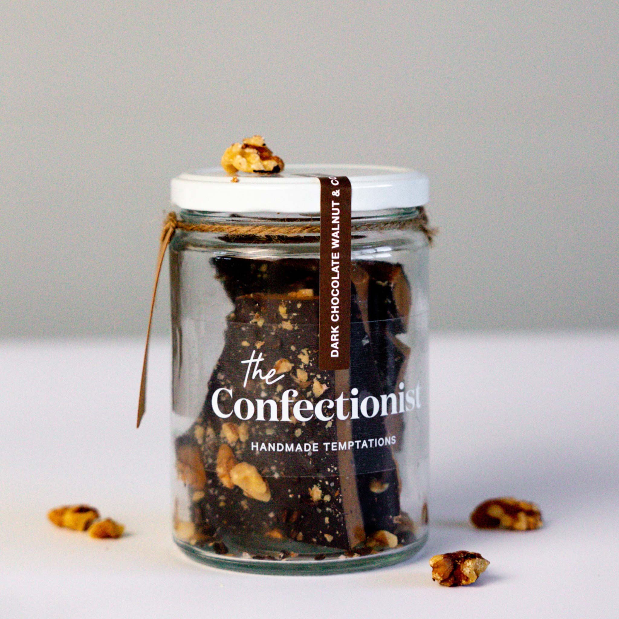 The Confectionist - Dark Choc, Walnut & Coffee Toffee - The Flower Crate