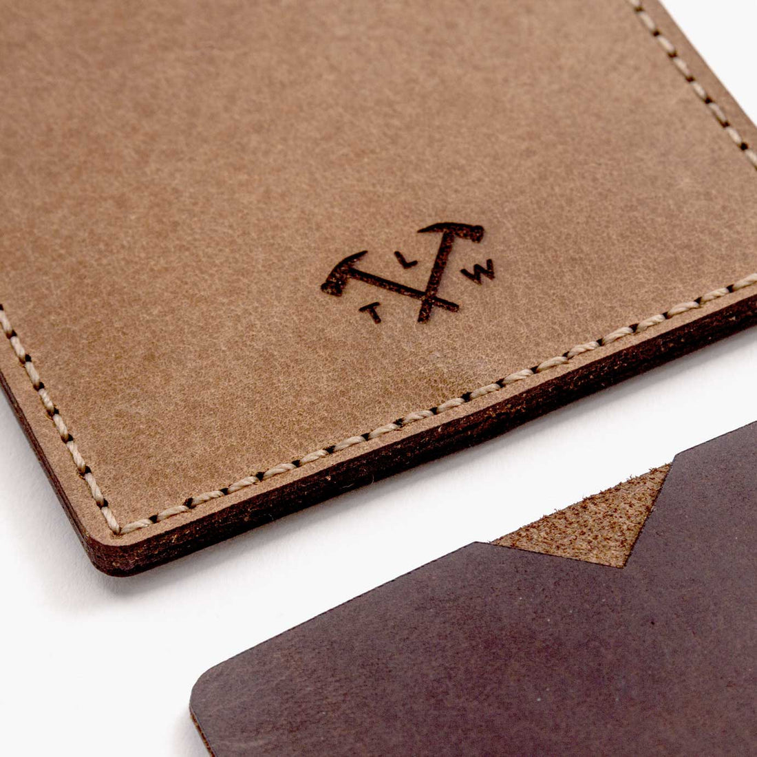 The Loyal Workshop - Oscar Leather Card Wallet - The Flower Crate