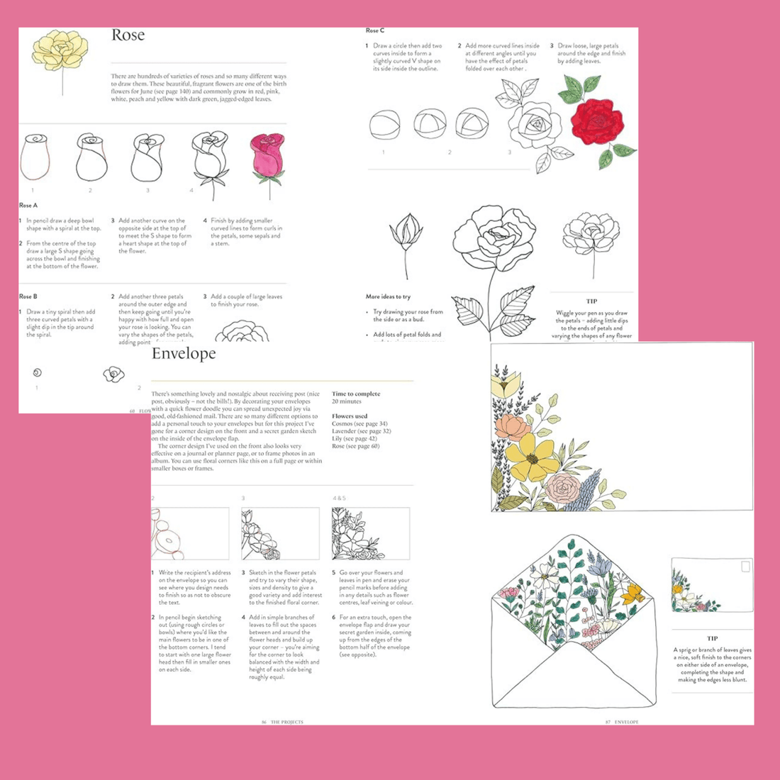 The Mindful Magic of Flower Drawing - The Flower Crate
