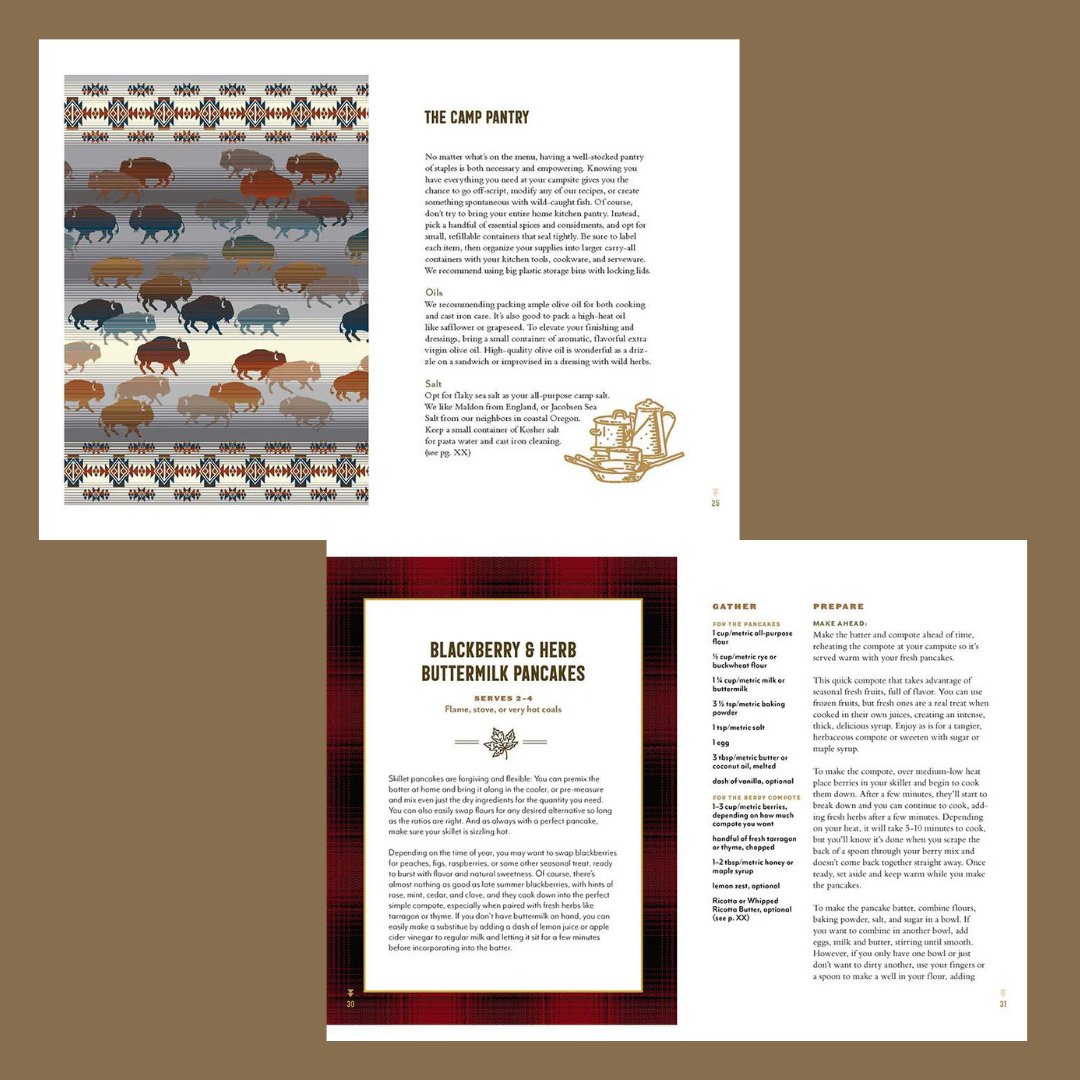 The Pendleton Field Guide to Campfire Cooking - The Flower Crate