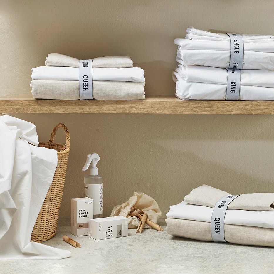 Thread Design - Bed Sheet Bands - The Flower Crate