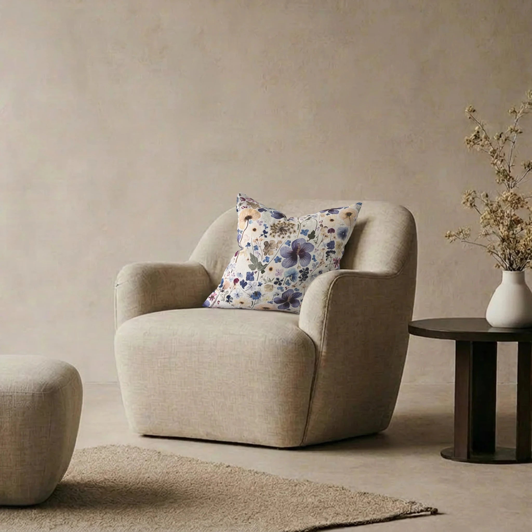 Thread Design x Paper Park - Petal Play Moonbloom Cushion - The Flower Crate