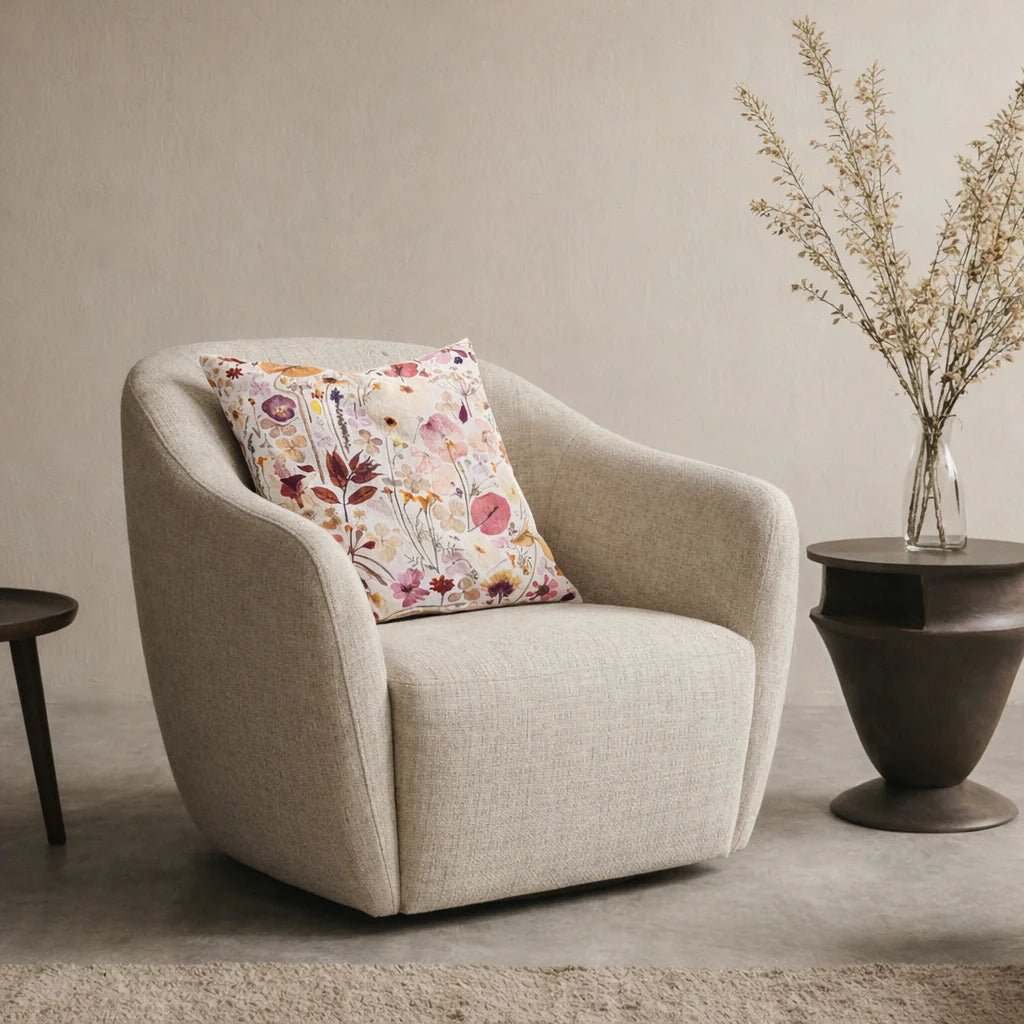 Thread Design x Paper Park - Petal Play Sunburst Cushion - The Flower Crate