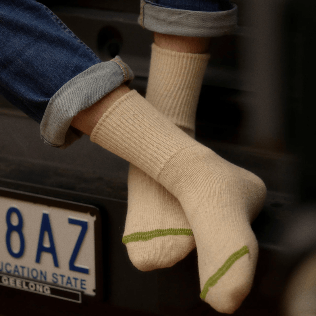 Thunders Love Socks - Wool Desert Collection, Sahara - The Flower Crate