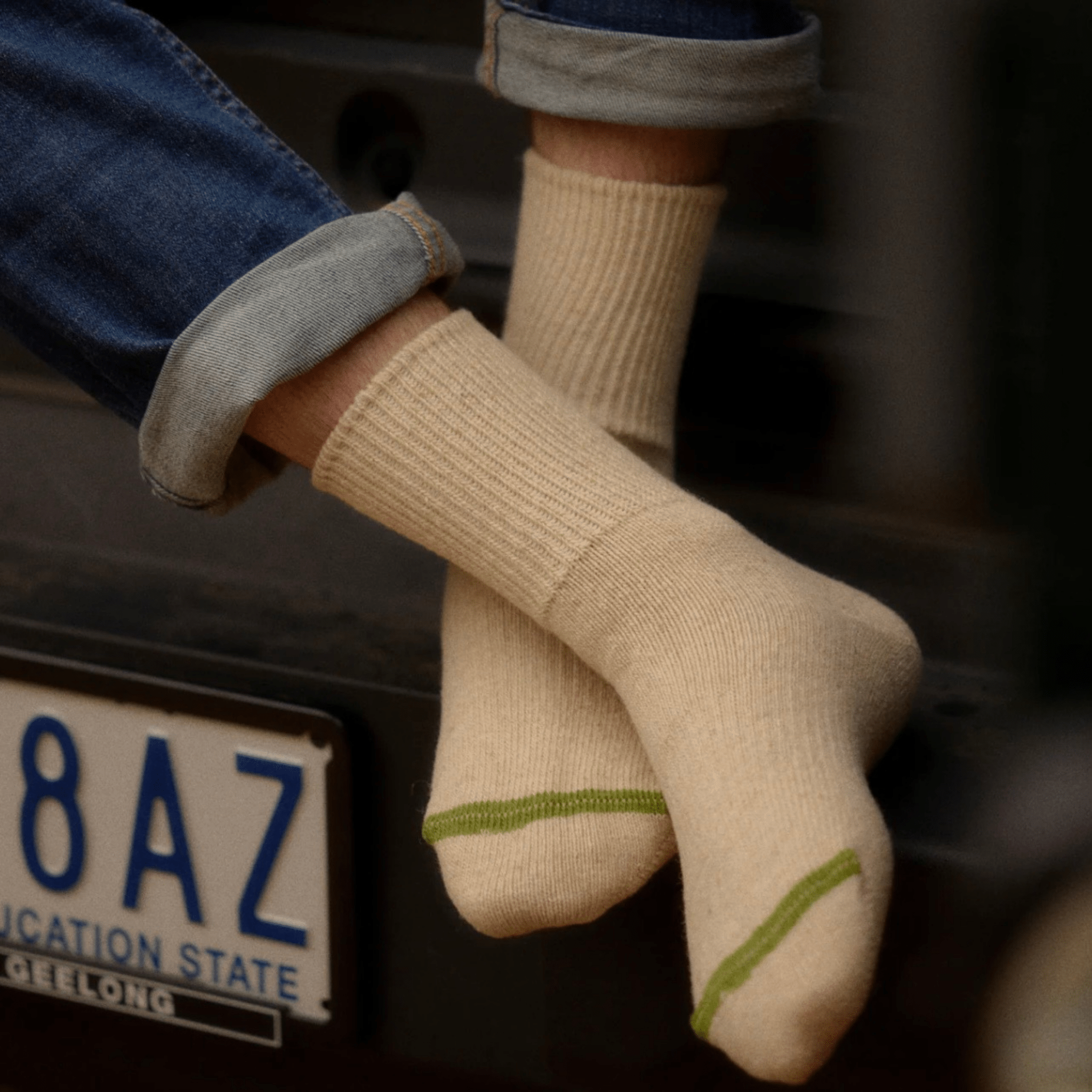 Thunders Love Socks - Wool Desert Collection, Sahara - The Flower Crate