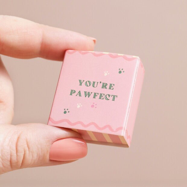 Tiny Matchbox Ceramic Dog Token - The Flower Crate