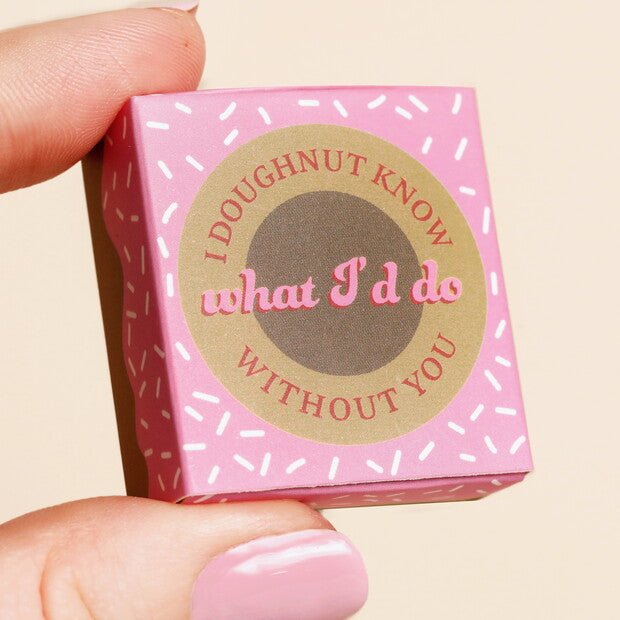 Tiny Matchbox Ceramic Doughnut - The Flower Crate