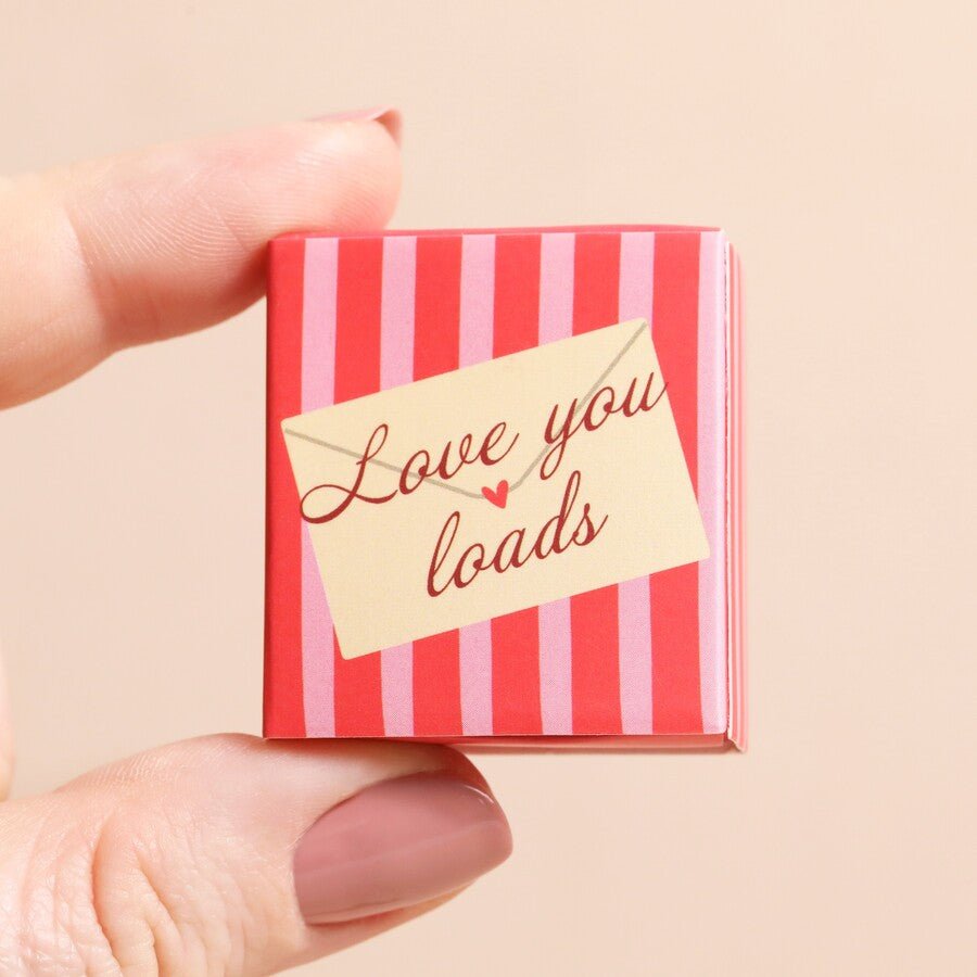 Tiny Matchbox Ceramic Love Heart Token - The Flower Crate