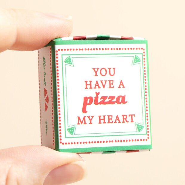 Tiny Matchbox Ceramic Pizza Token - The Flower Crate