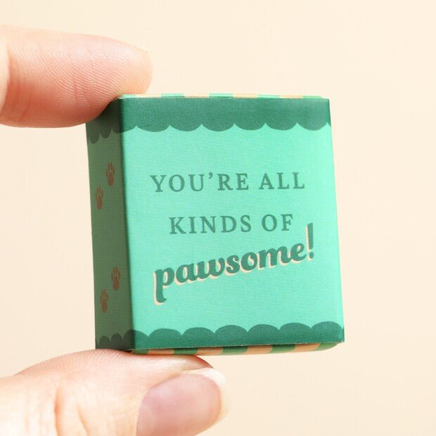 Tiny Matchbox Ceramic Sausage Dog Token - The Flower Crate