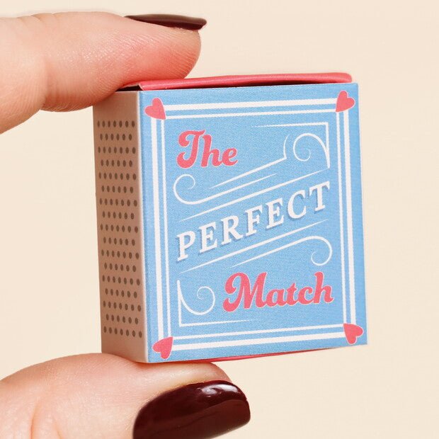 Tiny Matchbox Matches Token - The Flower Crate
