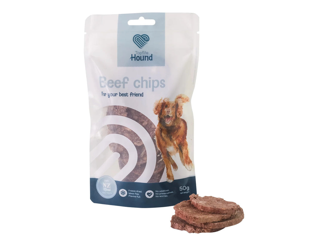 Topflite - Hound Range, Beef Chips - The Flower Crate