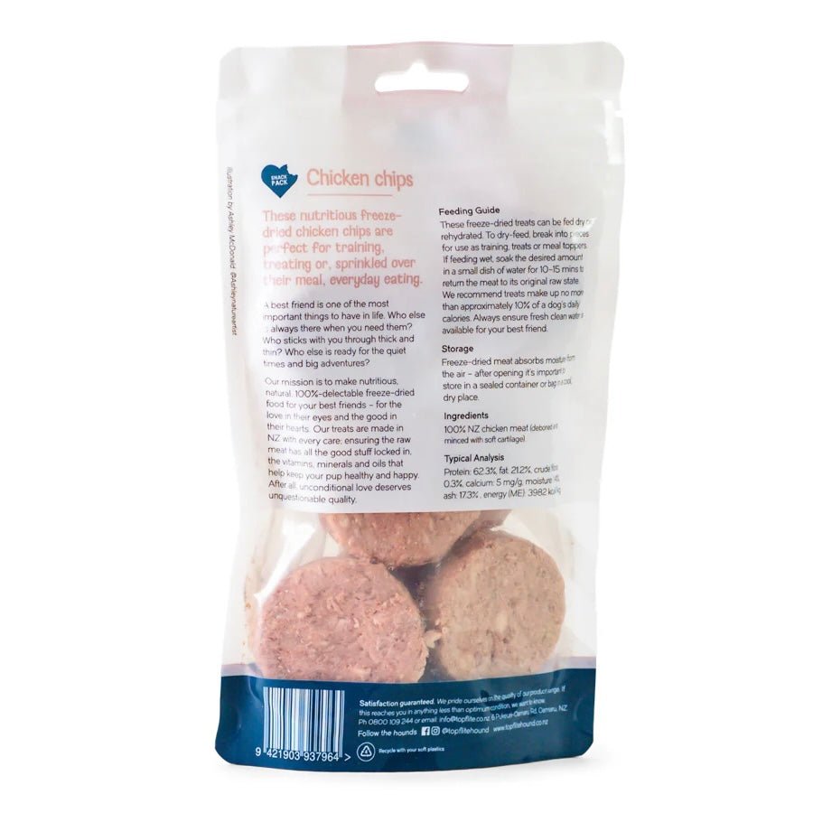 Topflite - Hound Range, Chicken Chips - The Flower Crate