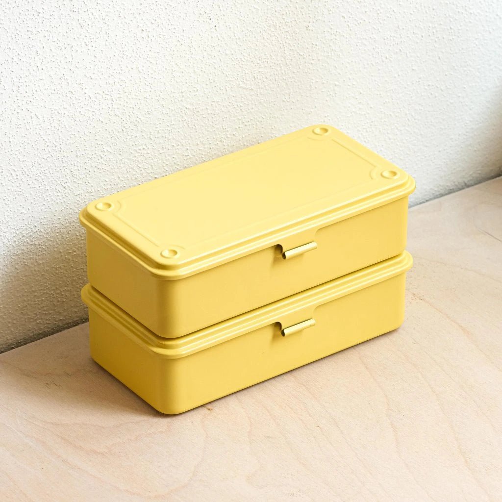 Toyo Steel - T - 190 Trunk Toolbox, Italian Yellow - The Flower Crate