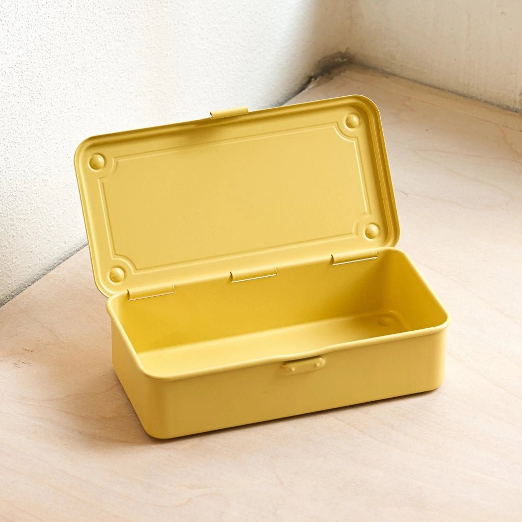 Toyo Steel - T - 190 Trunk Toolbox, Italian Yellow - The Flower Crate