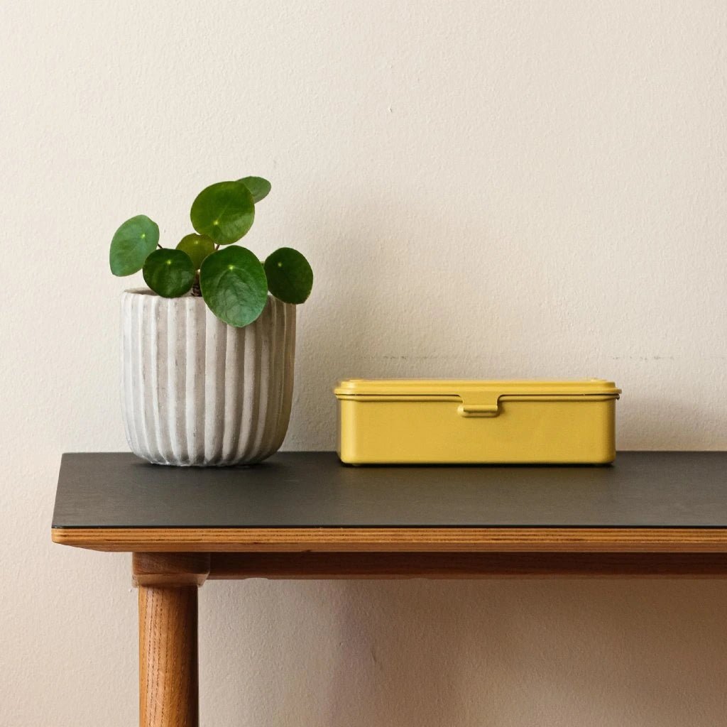 Toyo Steel - T - 190 Trunk Toolbox, Italian Yellow - The Flower Crate